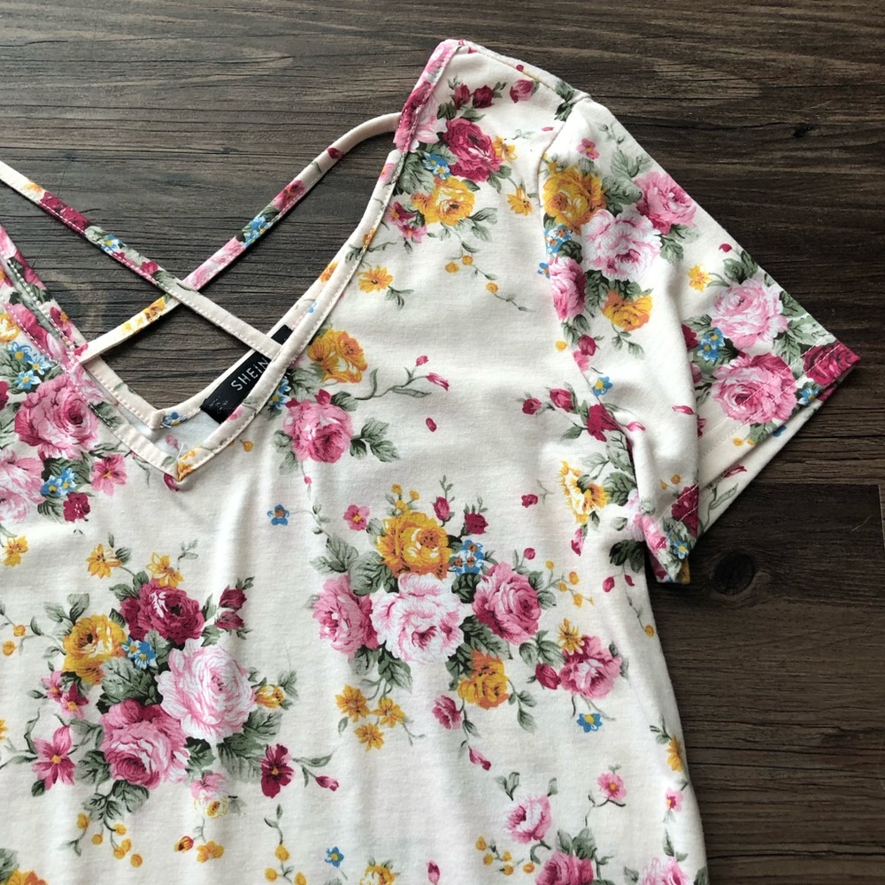 SHEIN Floral Tee